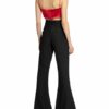 gauge81 Cropped-Top Aus Satin rot