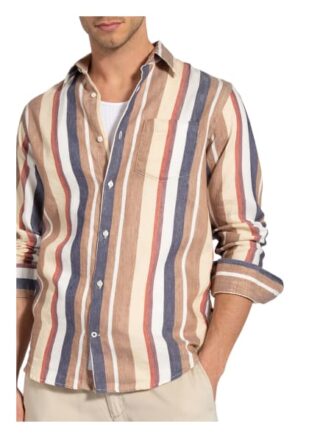 nn07 Hemd Errico Regular Fit beige