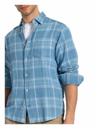 nn07 Hemd Errico Regular Fit blau