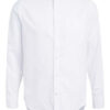 nn07 Hemd Justin Comfort Fit Mit Stehkragen weiss