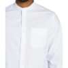 nn07 Hemd Justin Comfort Fit Mit Stehkragen weiss