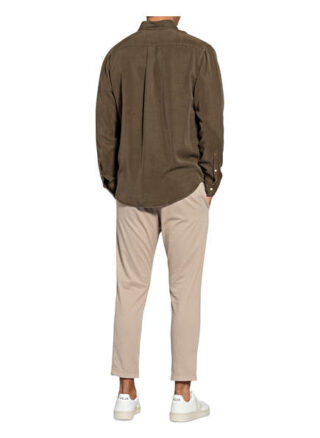 nn07 Hemd Levon Slim Fit braun