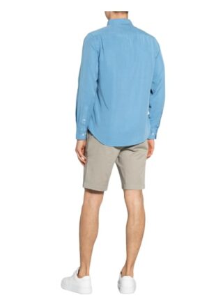 nn07 Hemd Manza Slim Fit blau