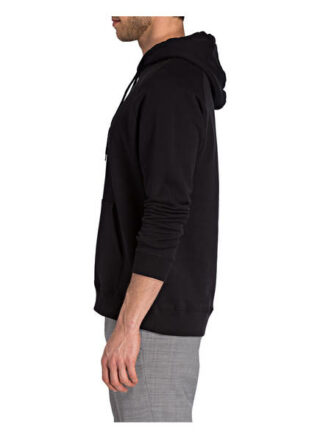 NN07 Barrow Hoodie Herren, Schwarz