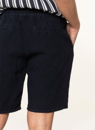 nn07 Leinenshorts Seb Regular Fit blau