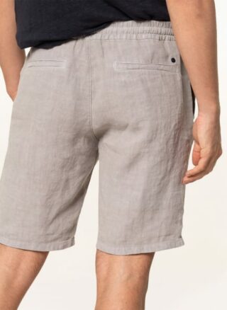nn07 Leinenshorts Seb Regular Fit grau