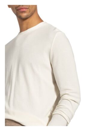NN07 Clive Longsleeve Herren, Weiß