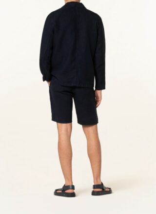 nn07 Overjacket Oscar Aus Leinen blau