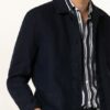 nn07 Overjacket Oscar Aus Leinen blau