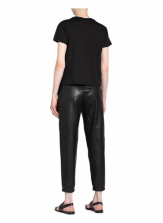 pinkeo T-Shirt Quentin Mit Schmucksteinbesatz schwarz