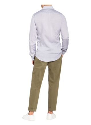 Q1 Manufaktur Casual-Hemd Herren, Grau