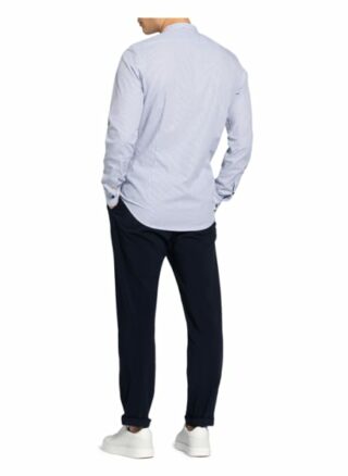 Q1 Manufaktur Casual-Hemd Herren, Blau