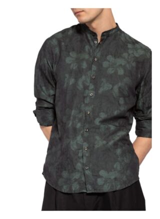 Q1 Manufaktur Casual-Hemd Herren, Grün