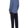 Q1 Manufaktur Casual-Hemd Herren, Blau