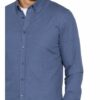 Q1 Manufaktur Casual-Hemd Herren, Blau