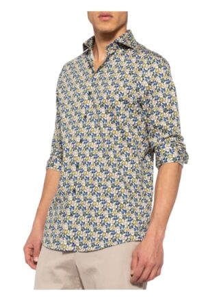 r2 Amsterdam Hemd Modern Fit beige