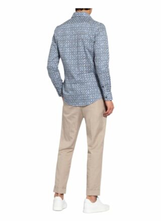 r2 Amsterdam Hemd Modern Fit blau