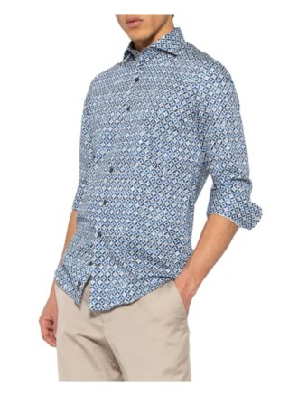 r2 Amsterdam Hemd Modern Fit blau