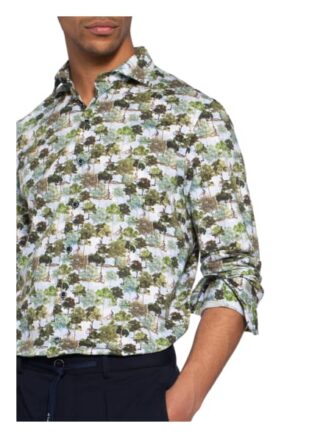 r2 Amsterdam Hemd Slim Fit gruen