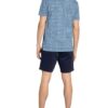 r2 Amsterdam Piqué-Poloshirt blau
