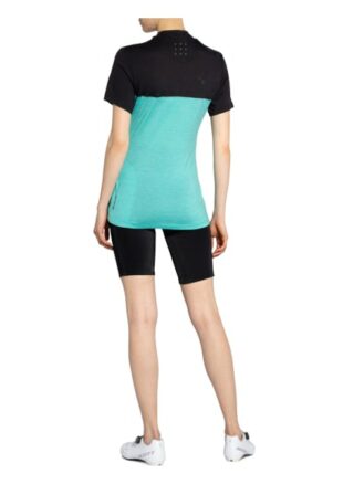 triple2 Radshirt Swet Mit Merinowolle blau