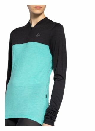 triple2 Radshirt Swet Mit Merinowolle blau
