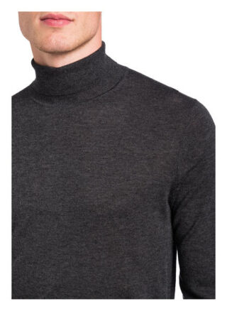 Olymp Rollkragenpullover Herren, Grau