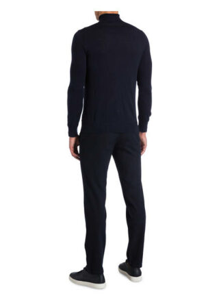 Olymp Rollkragenpullover Herren, Blau