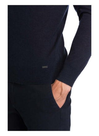 Olymp Rollkragenpullover Herren, Blau