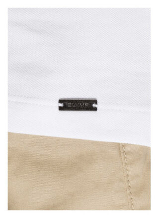 Olymp Level Pique-Poloshirt Herren, Weiß