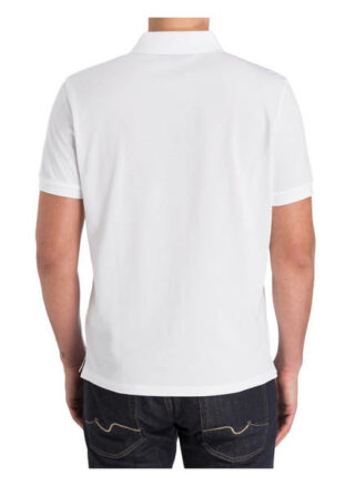 Boss Pallas Pique-Poloshirt Herren, Weiß