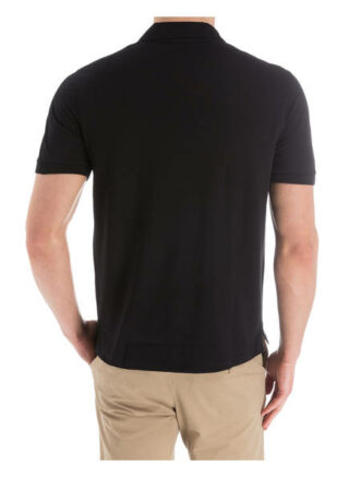 Boss Pallas Pique-Poloshirt Herren, Schwarz