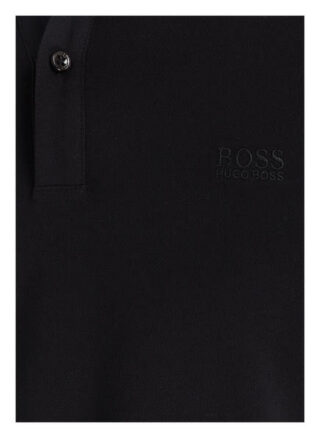 Boss Pallas Pique-Poloshirt Herren, Schwarz
