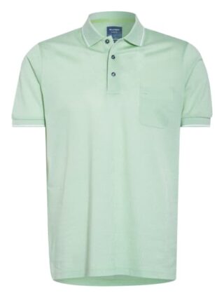 Olymp Piqué-Poloshirt Herren, Grün
