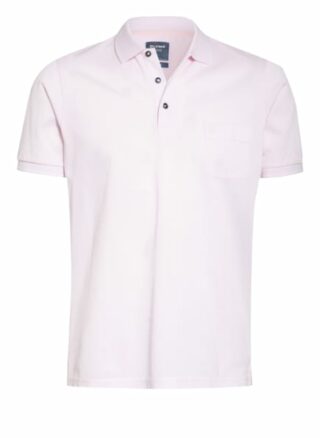 Olymp Piqué-Poloshirt Herren, Pink