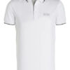 Boss Paddy Pro Pique-Poloshirt Herren, Weiß