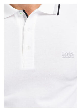 Boss Paddy Pique-Poloshirt Herren, Weiß