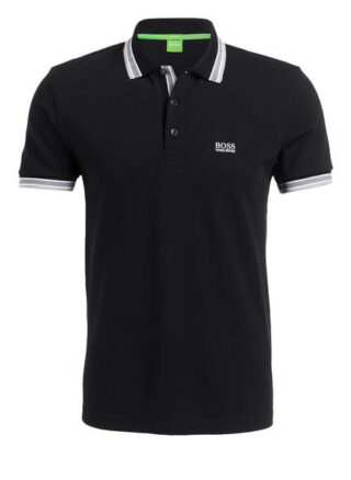 Boss Paddy Pique-Poloshirt Herren, Schwarz