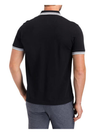 Boss Paddy Pique-Poloshirt Herren, Schwarz