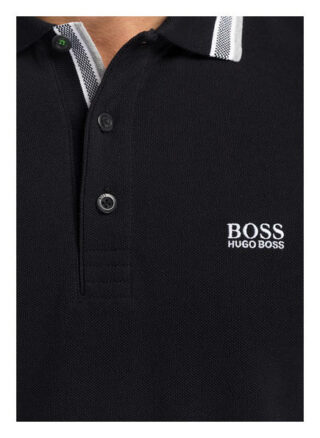 Boss Paddy Pique-Poloshirt Herren, Schwarz