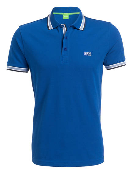 Boss Paddy Modern Fit   Piqué-Poloshirt Herren, Blau