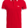 Boss Paddy Piqué-Poloshirt Herren, Rot