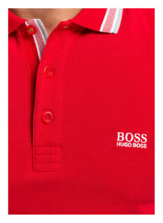 Boss Paddy Piqué-Poloshirt Herren, Rot