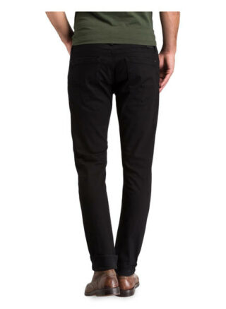 mavi Yves Ultra Move Skinny Jeans Herren, Schwarz