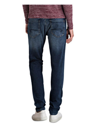 mavi Yves Skinny Jeans Herren, Blau