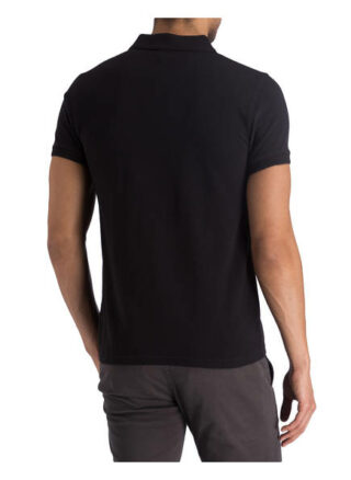 Boss Prime Pique-Poloshirt Herren, Schwarz