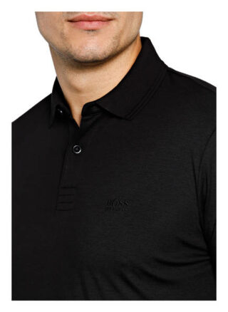 Boss Pirol Jersey-Poloshirt Herren, Schwarz
