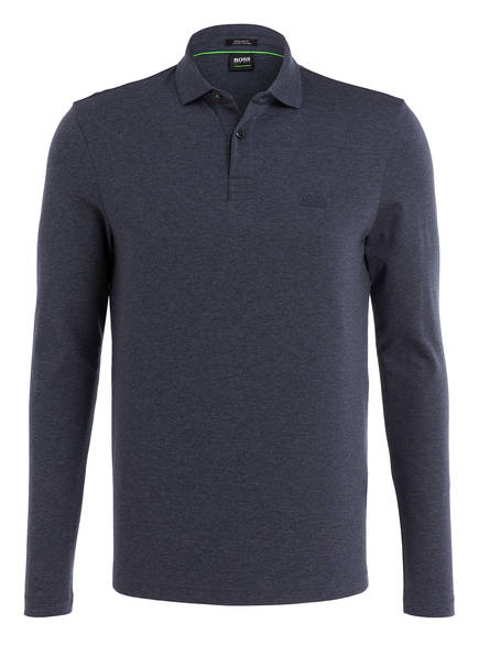 Boss Pirol Regular Fit   Jersey-Poloshirt Herren, Blau