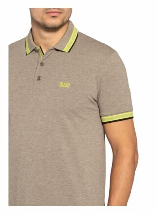 Boss Paddy Piqué-Poloshirt Herren, Braun