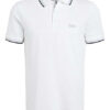 Boss Paddy Pique-Poloshirt Herren, Weiß